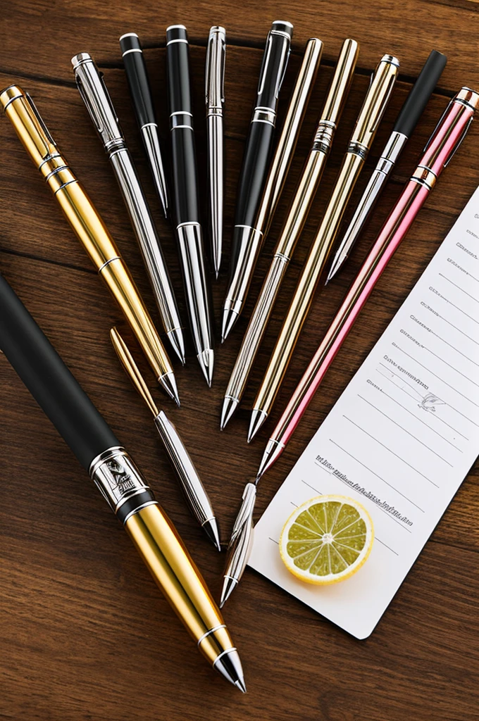 Gourmet pens of many flavors 
