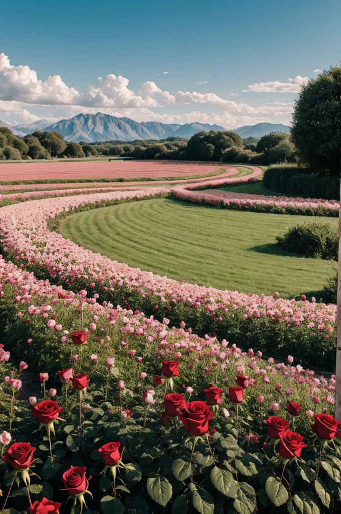 rose landscape
