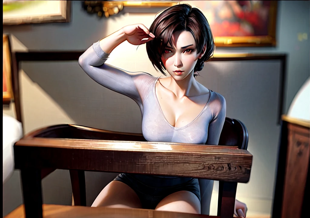 ((best qualityer)), ((work of art)), (detailded), Ada Wong,
