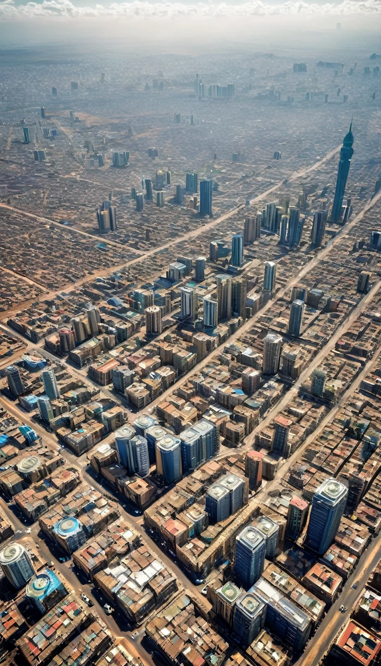 very very very big african city