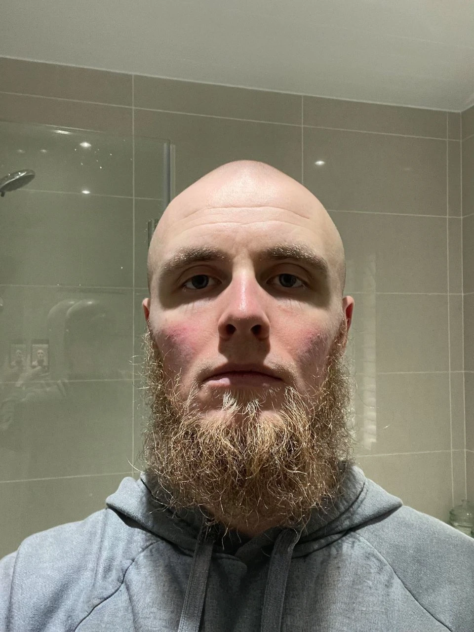 Make this man hold a written letter Gr3ga