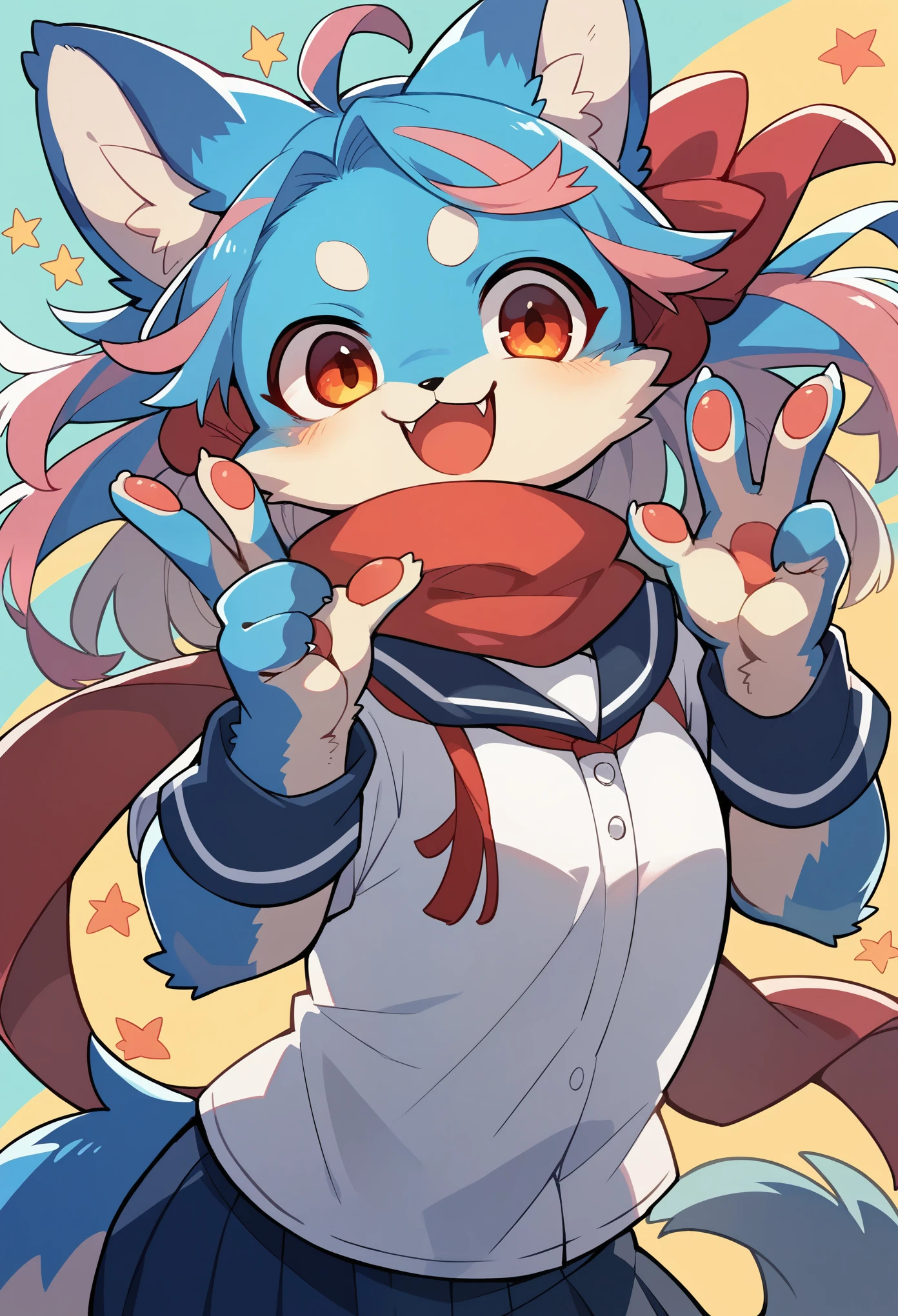 cover_page, super high resolution, detailed background, World Heritage Site, 6+boys, 6+girls, Happy, joyful, absurdres(Photos of solo travelers)(kemono, furry anthro),