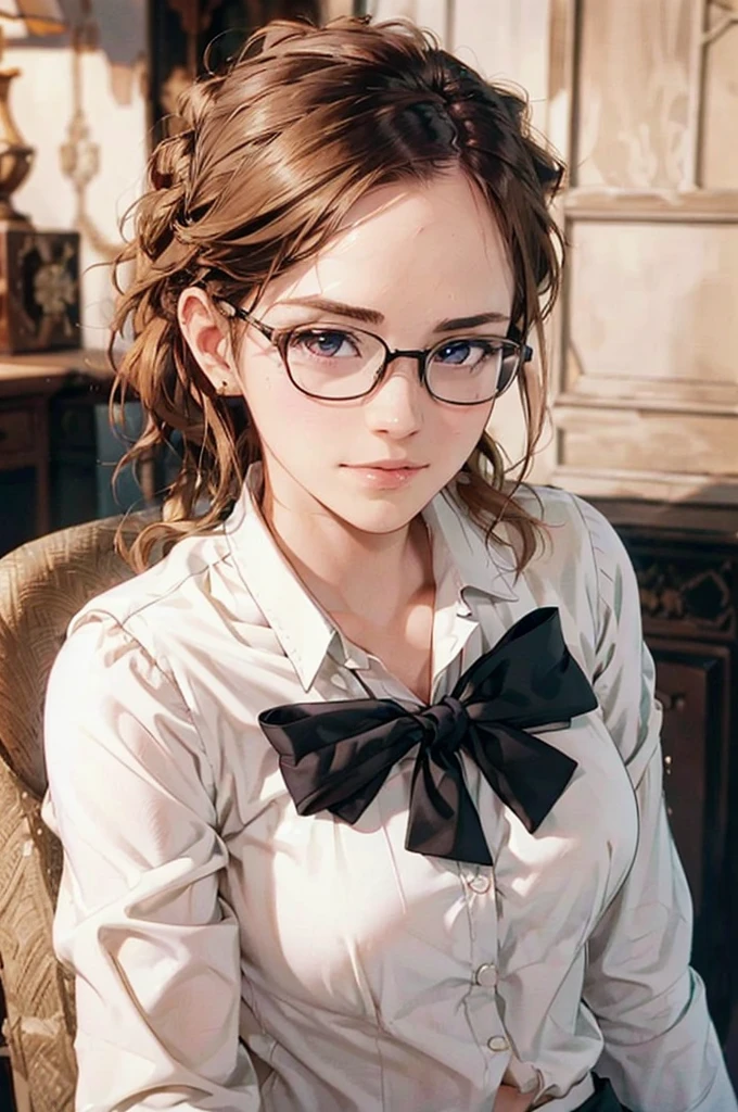 Masterpiece, 最high quality, high quality, High resolution, high quality texture, high quality shadows, High resolution, Beautiful details, Detailed CG, Detailed Texture, Realistic representation of face, Realistic, colorful, delicate, Cinematic Light, Side light, Lens flare, Ray Tracing, sharp concentrated, (1 Girl,concentrated:1.3), ( Intricate details, compensate, PureErosFaceV1:0.5), (細部まで美しいdelicateな顔, 緻密で美しいdelicateな瞳, Perfect Facial Proportions, Dense skin, Optimal ratio of four fingers to one thumb,Unified 8k wallpaper, Arms under chest, Modest chest, Wide Hips, Smooth upper abdomen, 35 years old, blue eyes, glasses, air fortress hair, blonde hair, house wife, the gaze of true love, lips of temptation, A look full of compassion ,a smile full of love, i love you, Acting lovey-dovey, I love you so much I'm crazy,

cabin attendant uniform,white blouse,tight fitting black skirt,black stockings, excellent secretary ,working as a secretary, wooden desk, wooden chair