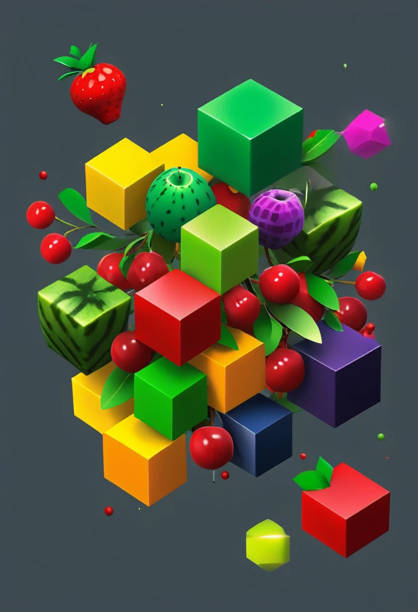 square fruit surrounded by atoms in blox style fruit roblox