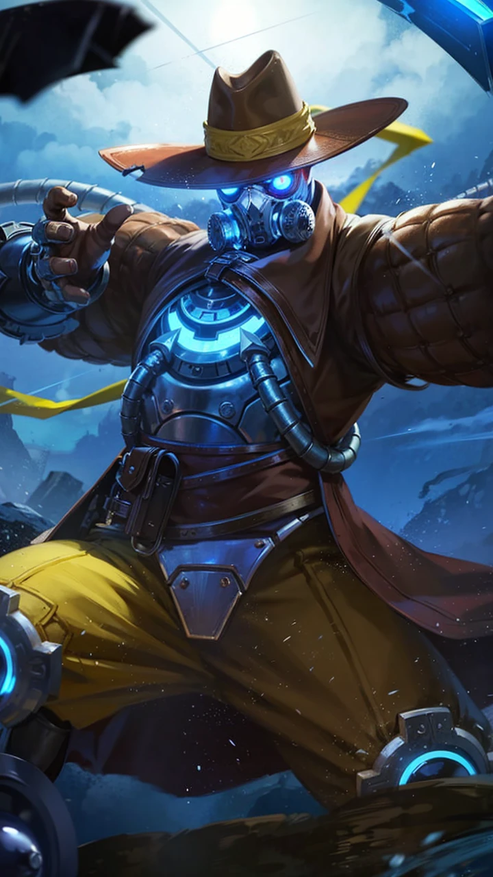 Best quality, masterpiece, detailed skin texture, detailed clothes texture, detailed face, super detail, 8k, intricate detail, 1 boy, The color doesn't change, Muscle guy, 1 guy, strong red eye glow (red eye:1.2), lots hair