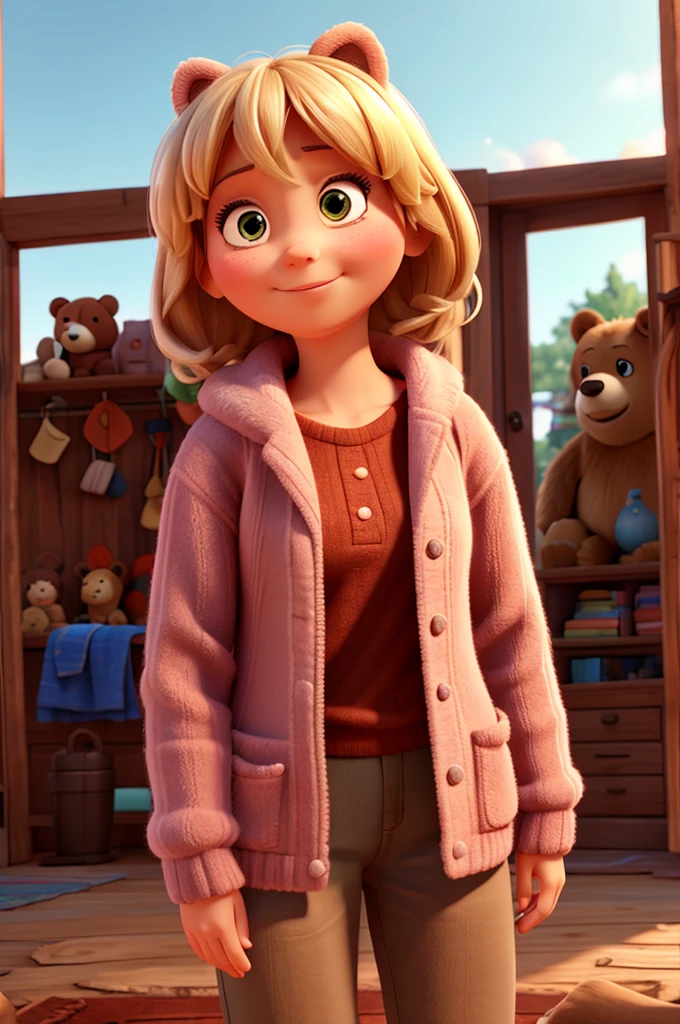 Make Masha and the Bear Disney Pixar version
