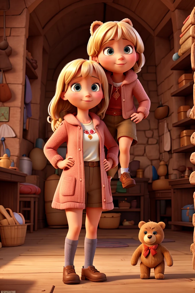 Make Masha and the Bear Disney Pixar version
