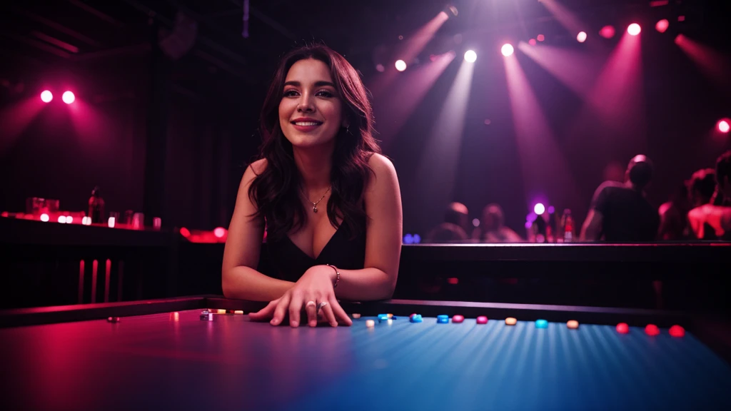 image of a person enjoying a nightclub