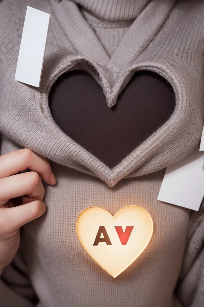 3 letters a in a heart