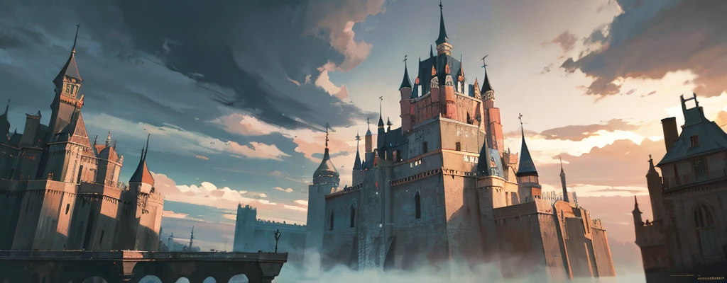 amazing floating castle, magical castle, castle in the sky, anime style, detailed architecture, beautiful clouds, ornate details, intricate design, dramatic lighting, cinematic atmosphere, beautiful scenery, dramatic sky, photorealistic, 8k, ultra detailed, masterpiece