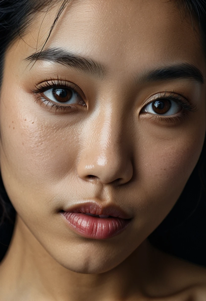 a beautiful asian clitoris and dark labia pussy, bronze skin, slim and , small breasts, (anatomically correct, High precision human body, highly detailed face, realistic skin)
(RAW photo, nikon, 8k, Super detailed, advanced details, intricate details, Super detailed), (award winning photo, masterpiece), (photo-realistic) Photo in the style of: lee jeffries nikon d850 film 4 kodak portra 400 camera f1.6 lens, rich colors, hyper realistic, lifelike texture, dramatic lighting, cinestill 800 tungsten,