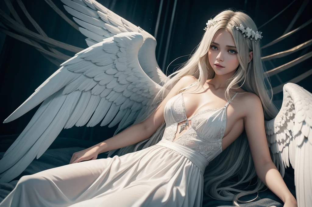 Крупный план статуи an angelа с крыльями, Angel of Death, an angel смерти, Unreal engine render + goddess, У злодейства крылья чёрного an angelа., an angel смерти с нимбом, an angel в пластиковой броне, flowing white clothes, Portrait of the Angel of Death, an angel рыцарь готическая девушка, Величественный an angel в полный рост, an angel, protecting a woman, cover, clinging to life, clinging to life, cover альбома песни с названием Grasp on to Life