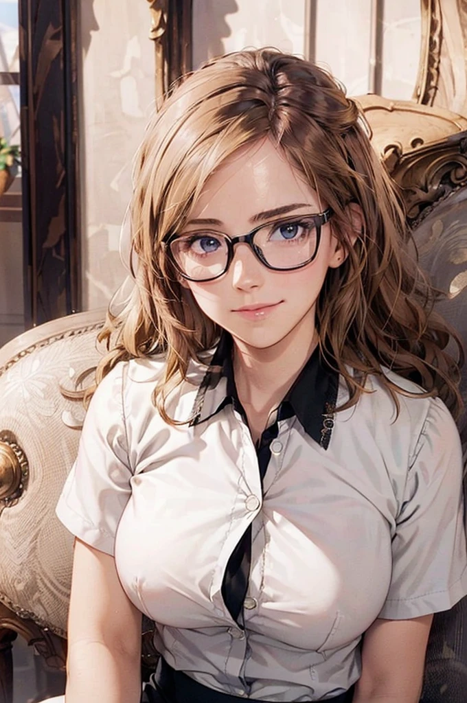 Masterpiece, 最high quality, high quality, High resolution, high quality texture, high quality shadows, High resolution, Beautiful details, Detailed CG, Detailed Texture, Realistic representation of face, Realistic, colorful, delicate, Cinematic Light, Side light, Lens flare, Ray Tracing, sharp concentrated, (1 Girl,concentrated:1.3), ( Intricate details, compensate, PureErosFaceV1:0.5), (細部まで美しいdelicateな顔, 緻密で美しいdelicateな瞳, Perfect Facial Proportions, Dense skin, Optimal ratio of four fingers to one thumb,Unified 8k wallpaper, Arms under chest, Modest chest, Wide Hips, Smooth upper abdomen, 35 years old, blue eyes, glasses, air fortress hair, blonde hair, house wife, the gaze of true love, lips of temptation, A look full of compassion ,a smile full of love, i love you, Acting lovey-dovey, I love you so much I'm crazy,
cabin attendant uniform,white blouse,tight fitting black skirt,black stockings, excellent secretary ,working as a secretary, wooden desk, wooden chair