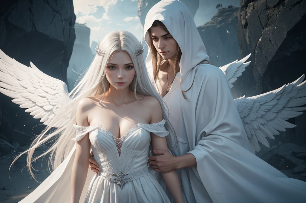 Крупный план статуи an angelа с крыльями, Angel of Death, an angel смерти, Unreal engine render + goddess, У злодейства крылья чёрного an angelа., an angel смерти с нимбом, an angel в пластиковой броне, flowing white clothes, Portrait of the Angel of Death, an angel рыцарь готическая девушка, Величественный an angel в полный рост, an angel, protecting a woman, cover, clinging to life, clinging to life, cover альбома песни с названием Grasp on to Life