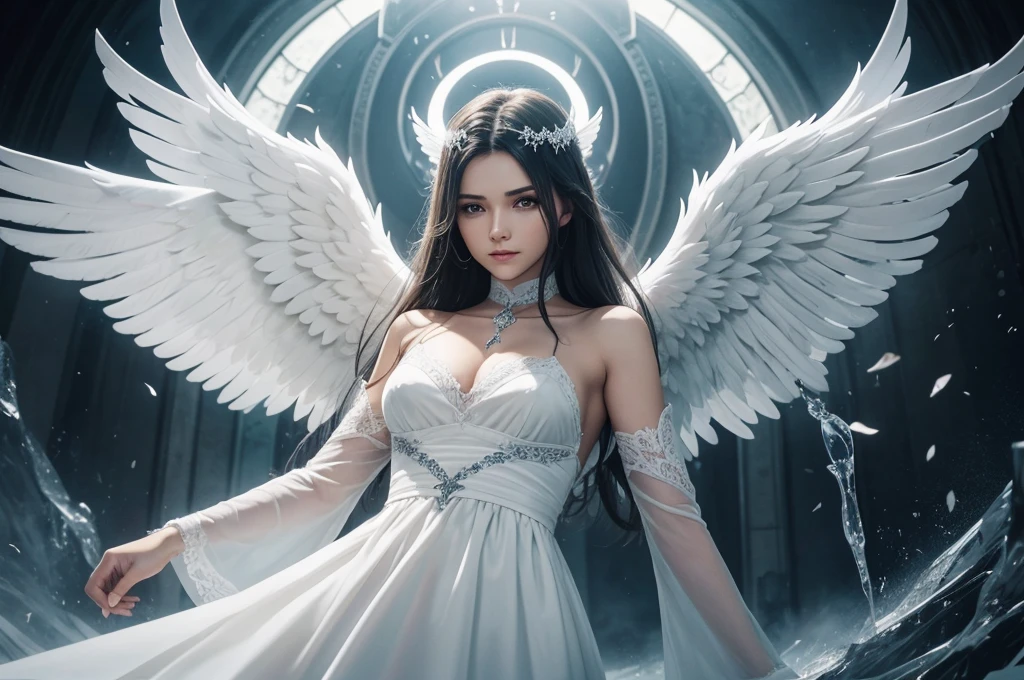 Крупный план статуи an angelа с крыльями, Angel of Death, an angel смерти, Unreal engine render + goddess, У злодейства крылья чёрного an angelа., an angel смерти с нимбом, an angel в пластиковой броне, flowing white clothes, Portrait of the Angel of Death, an angel рыцарь готическая девушка, Величественный an angel в полный рост, an angel, protecting a woman, cover, clinging to life, clinging to life, cover альбома песни с названием Grasp on to Life