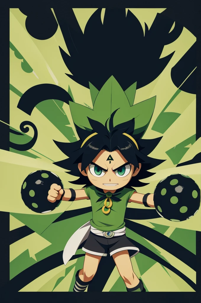 A character from Patapon 3, have themed features "wild cucumber"
More muscles , that has animation of patapon the game series 1, 3 pero debe de ser un personaje animado
Es muy importante mantener la temática de wild cucumber
Un nuevo pilar de los personajes de kimetsu no yaiba pero con la temática