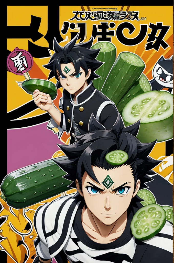 a character , have themed features "wild cucumber" 
que tenga animación de patapon la serie de juego pero debe de ser un personaje animado
Es muy importante mantener la temática de wild cucumber
Un nuevo "pillar" of the kimetsu no yaiba characters from the anime series but with the theme 
