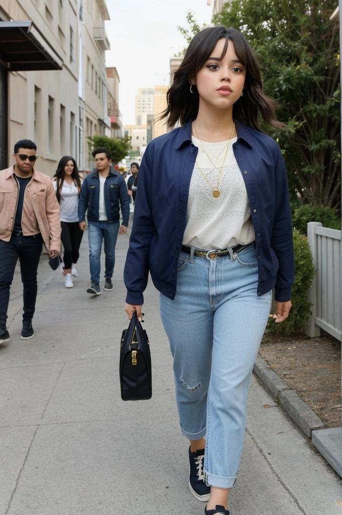 jenna_ortega she walking taking a walk