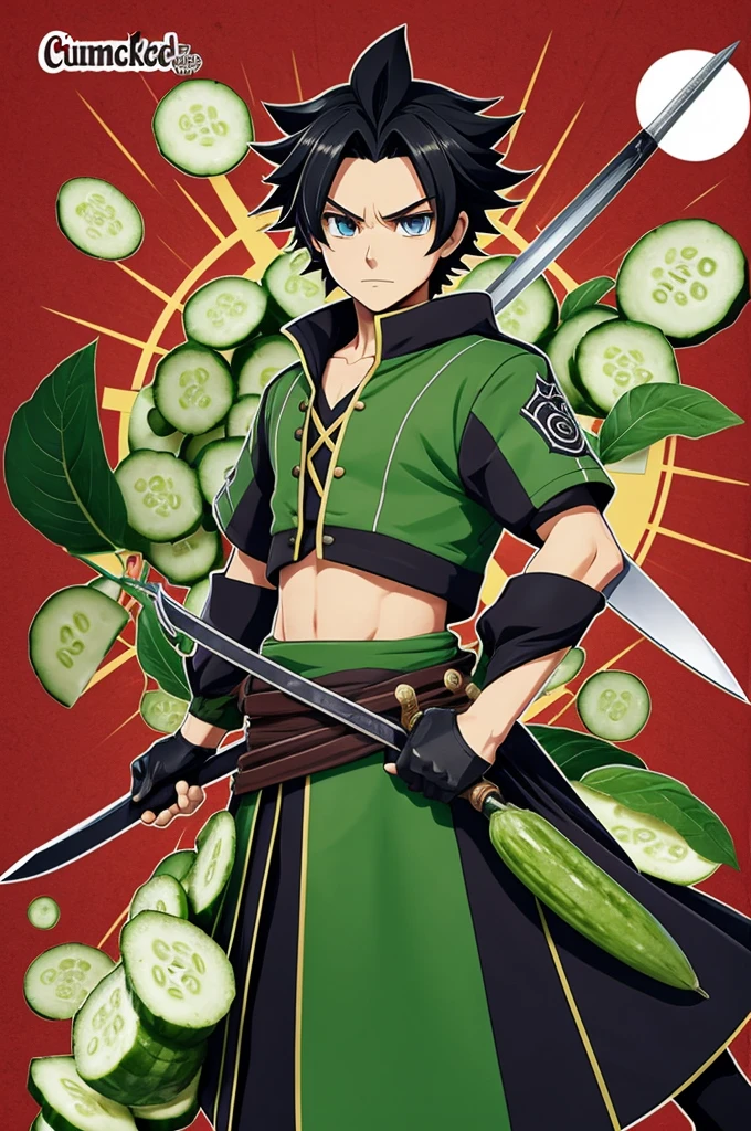 a character , have themed features "wild cucumber"
que tenga animación de patapon la serie de juego pero debe de ser un personaje animado
Es muy importante mantener la temática de wild cucumber
Un nuevo "pillar" of the kimetsu no yaiba characters from the anime series but with the theme Let your sword be a cucumber