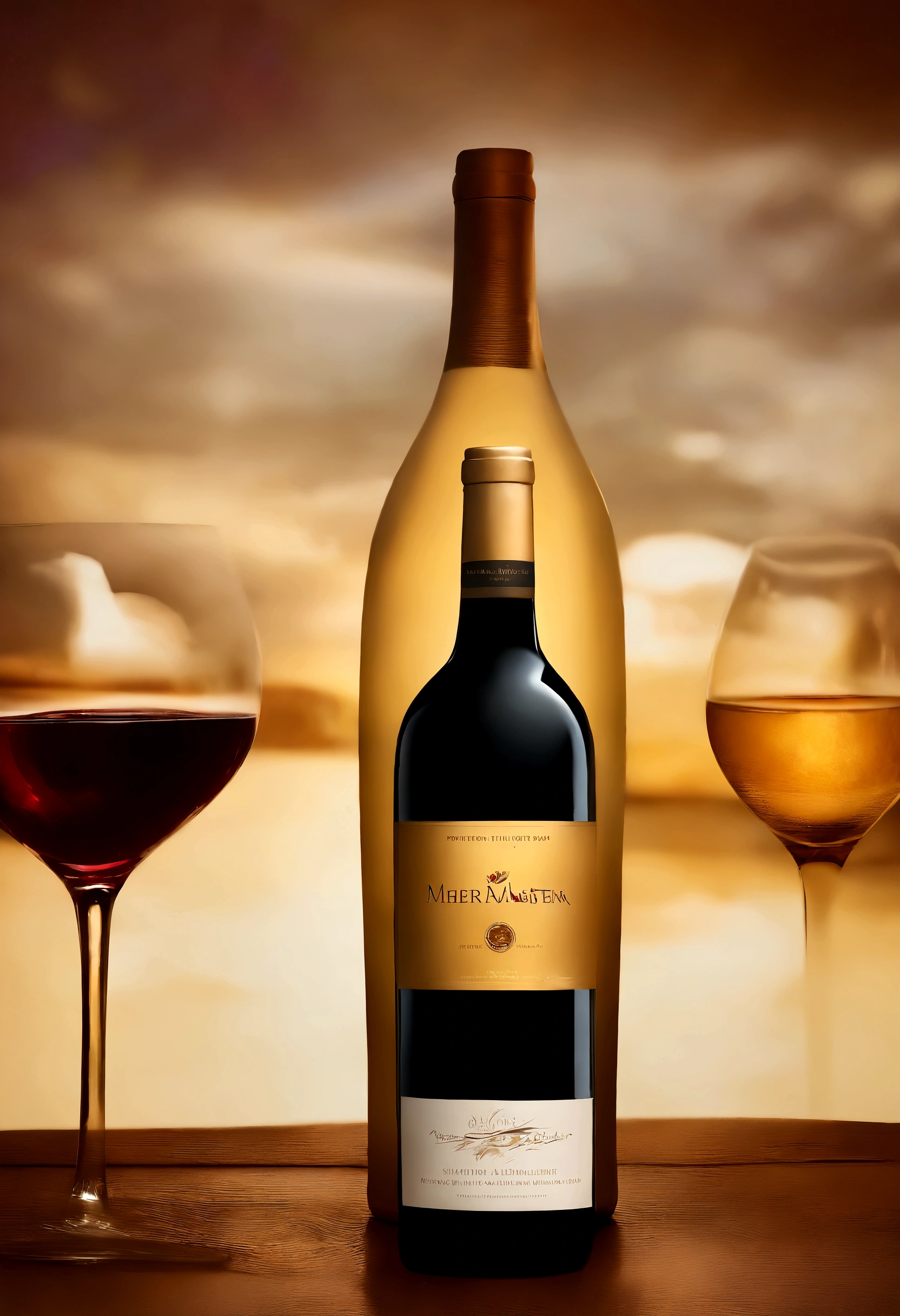 ((Best Quality)), ((Masterpiece)), (detailed), with high resolution 32k HDR, Wine Poster, promotion 2024