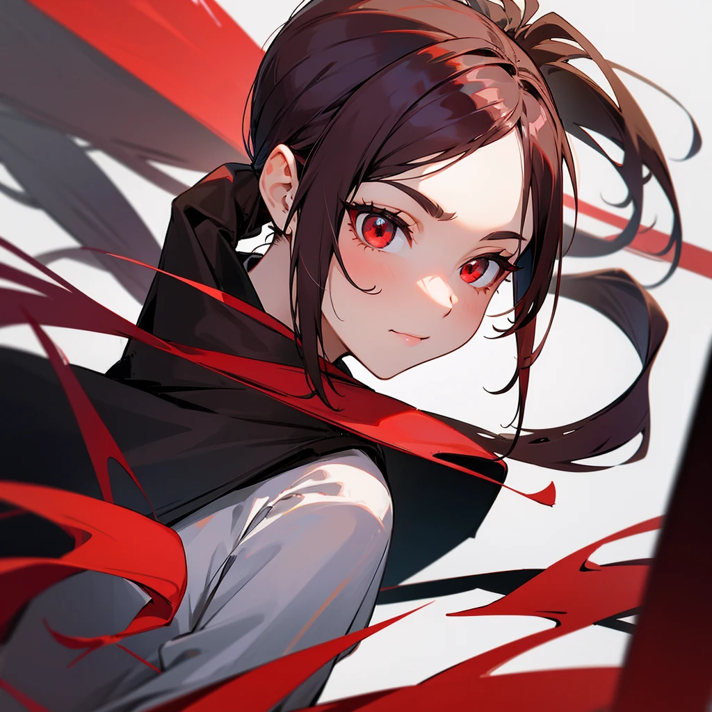Cubism as the main、red black orange white Please create your work using Make art, not people People don't draw People don't draw