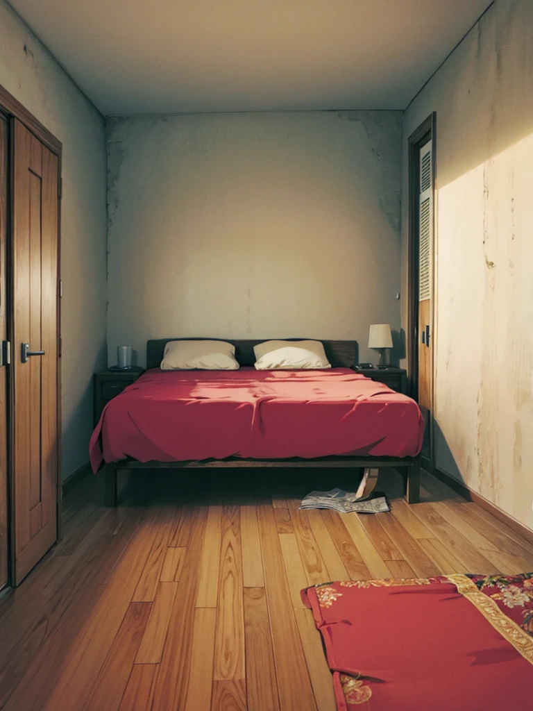 empty, Bed room
