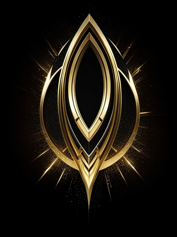 cool word27, with colors,black and gold logo type