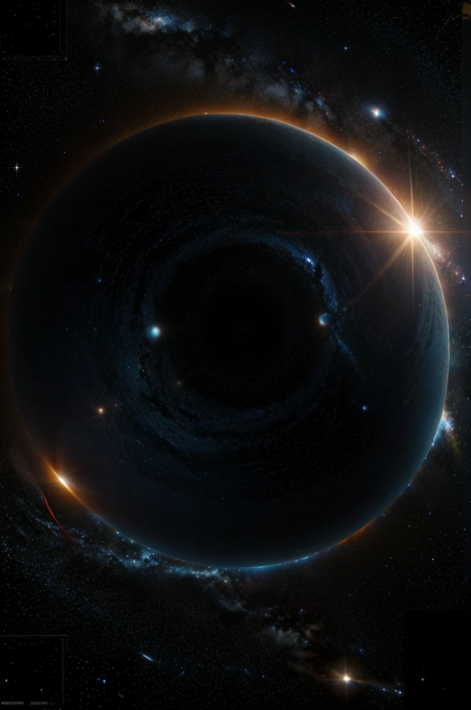 space distant galaxies very large view, a lot of solar systems