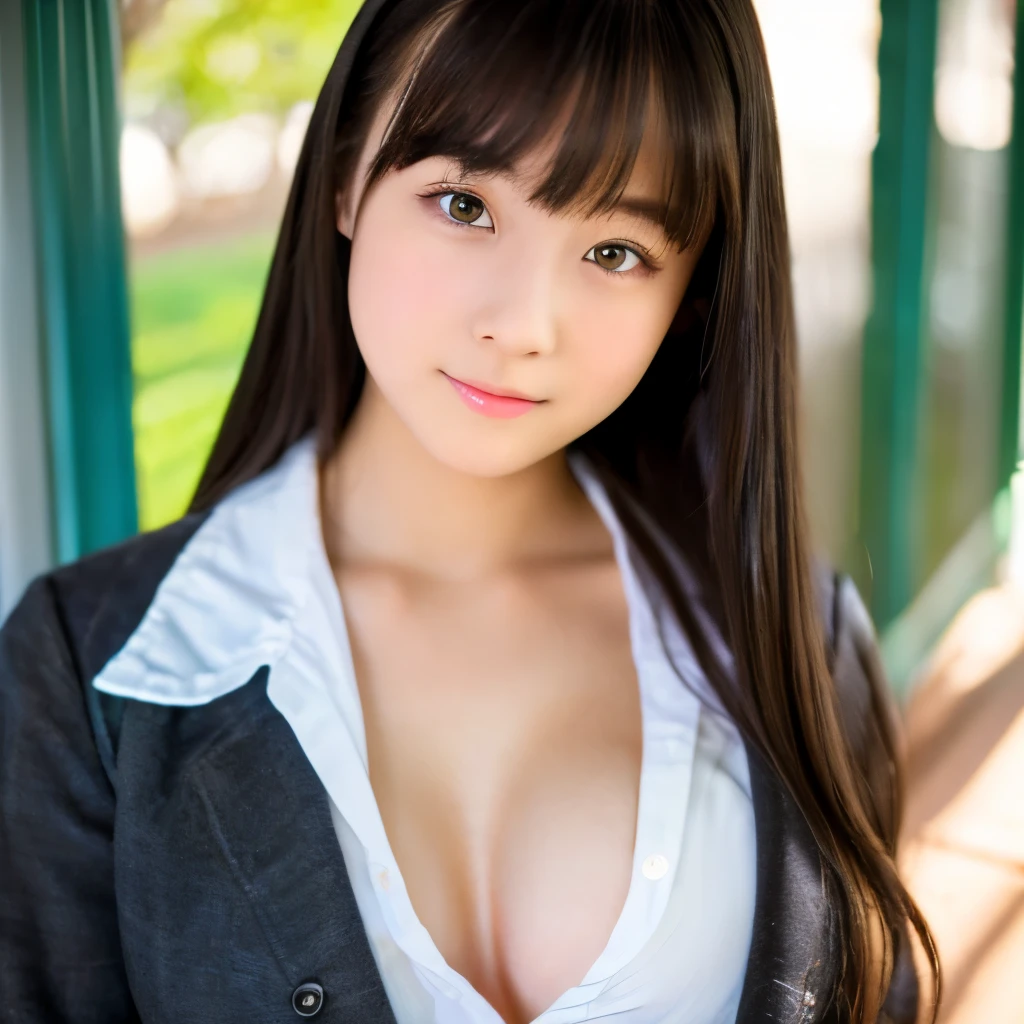 1 top quality girl Very cute beauty small, Bright Eyes Shine, Shine肌 18-year-old, Black Hair Clean and bright appearance, , and a cute Beautiful Bangs Big Breasts School high school Nude Erotica