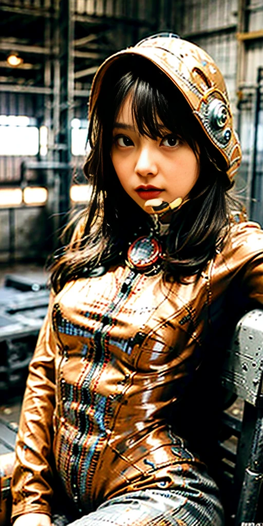 (1girl:1.3), solo,__body-parts__, official art, unity 8k wallpaper, ultra detailed, beautiful and aesthetic, beautiful, masterpiece, best quality, RAW, masterpiece, super fine photo,, best quality, super high Resolution, photorealistic, sunlight, full body portrait, stunningly beautiful,, dynamic pose, delicate face, vibrant eyes, (side view), she is wearing a futuristic Iron Man mech, red and gold, Highly detailed abandoned warehouse background, detailed face, detailed complex busy background, messy, gorgeous, milky, high detailed skin, realistic skin details, visible pores, sharp focus, volumetric fog, 8k uhd, dslr camera, High quality, film grain, fair skin, photorealism, lomography, sprawling metropolis in a futuristic dystopia, view from below, translucent