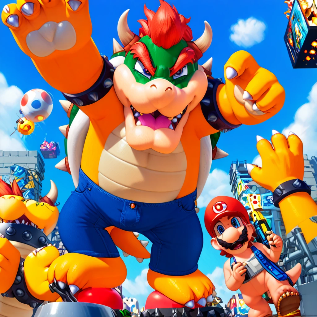 Bowser,Artwork Nintendo Movie,