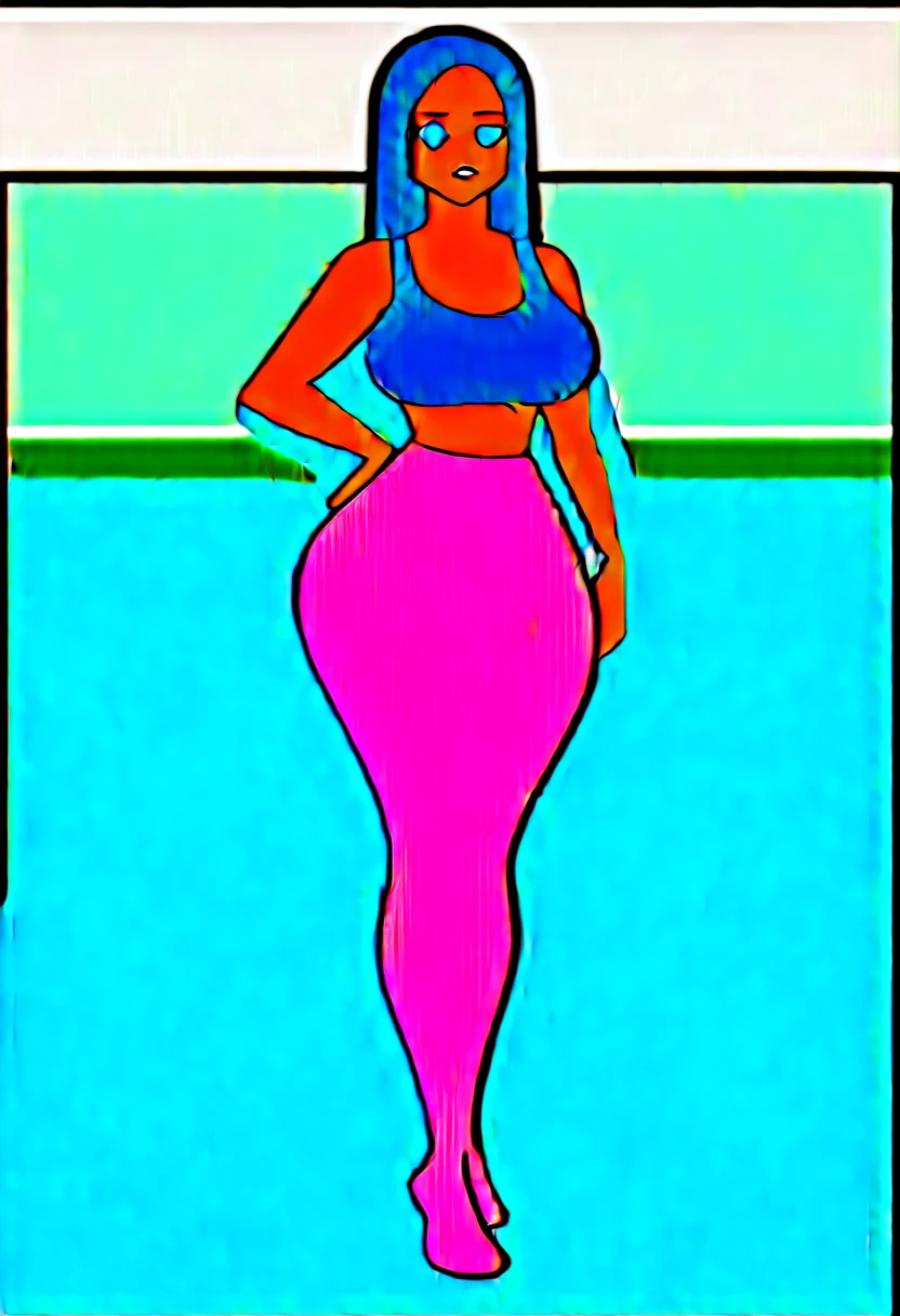 (masterpiece:1.4)、(top-quality:1.4)、
1girl in, Black sports bra and pink sports leggings、A darK-haired, A bracelet, jewely, large full breasts, length hair, looking at the viewers, Bedroom, solo ,realisitic,(shinny skin),(masterpiece:1.4),(top-quality:1.4),red-lips