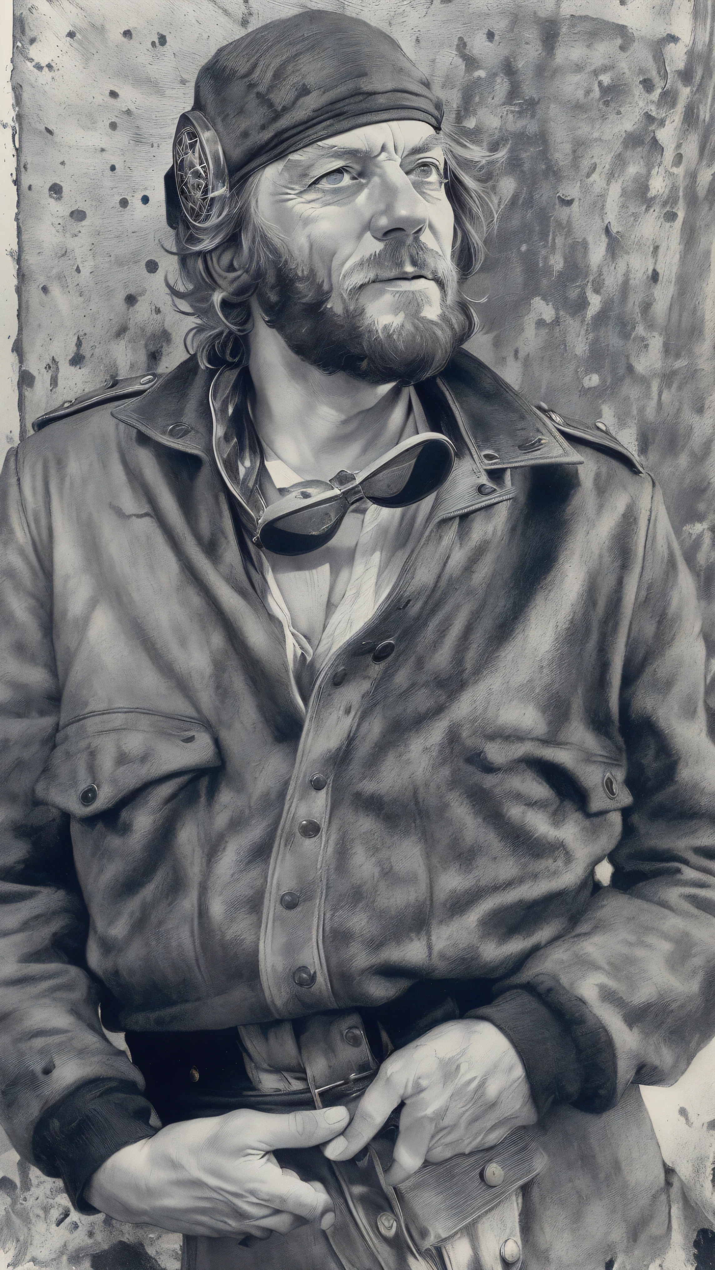 a black and white photo of Donald Sutherland, alan watts, david bailey, alan grey, bob pepper, rutkowsky, inspired by Maxwell Gordon Lightfoot, ray fawkes, bjørn skalldrasson, skydsgaard