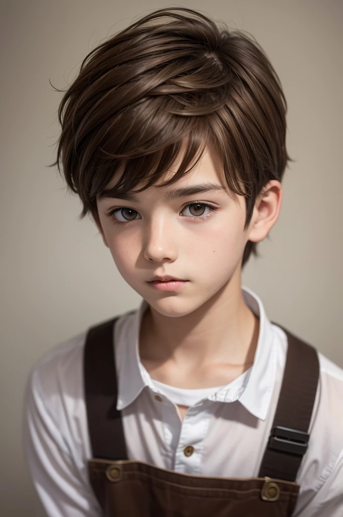 brown hair boy