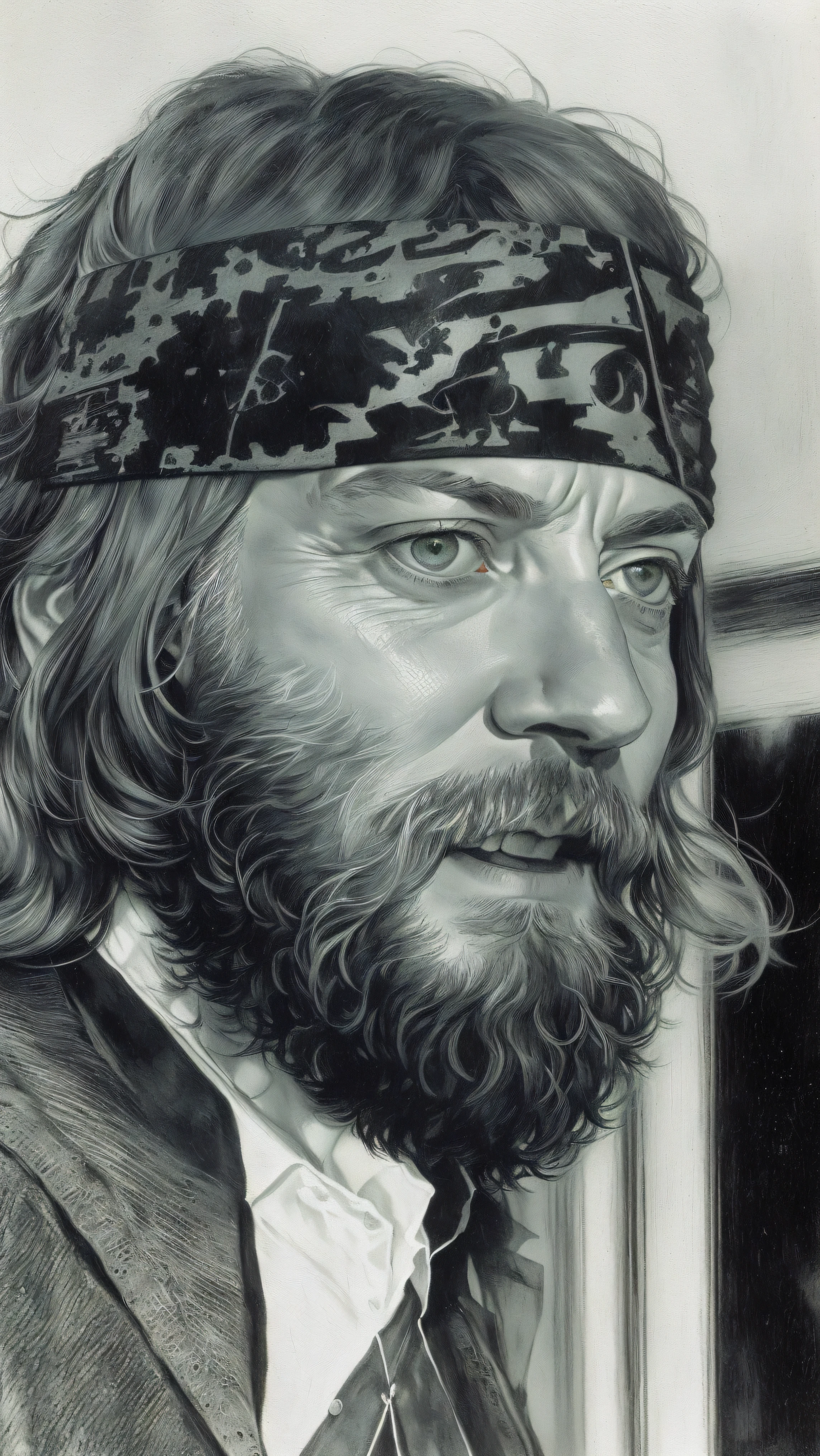 a black and white photo of Donald Sutherland, alan watts, david bailey, alan grey, bob pepper, rutkowsky, inspired by Maxwell Gordon Lightfoot, ray fawkes, bjørn skalldrasson, skydsgaard