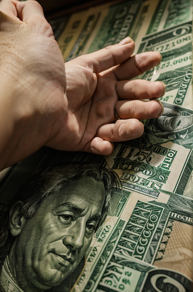 Money in hand