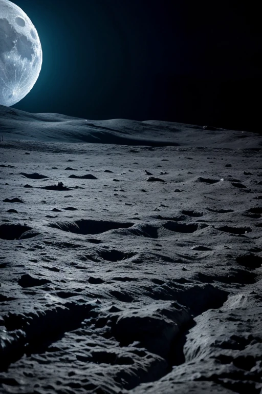 An image of the moon 