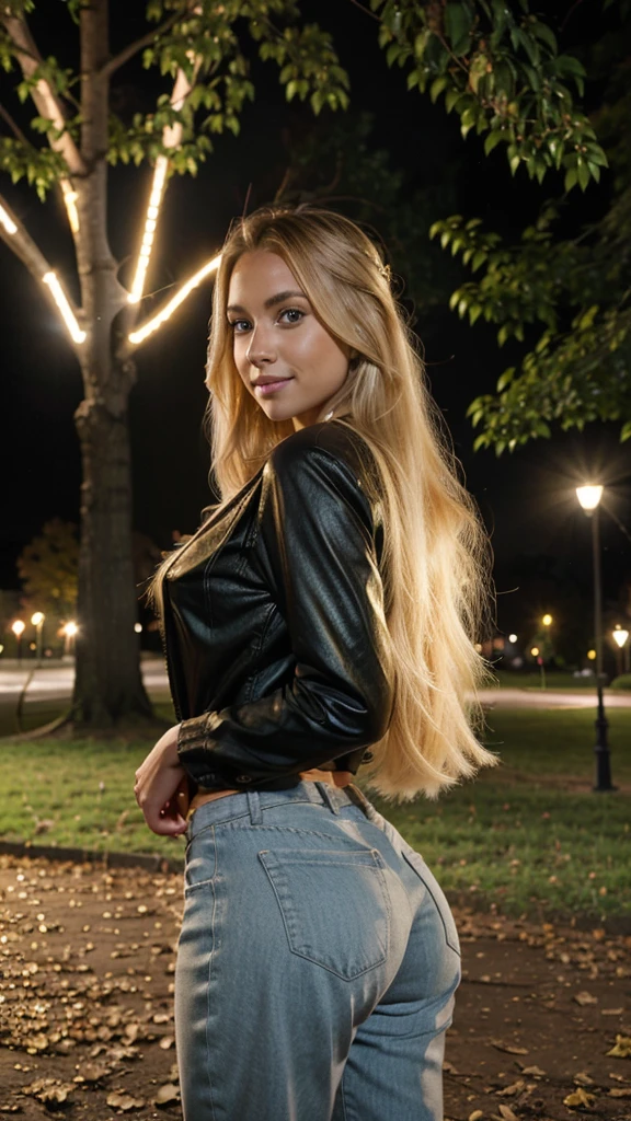 Kiara Hunter Blonde woman, posing stand modeling, showing booty, with dark gold casual outfit design, park, with Skyblue eyes and long hair, sexy smile, Beautiful blonde woman, Beautiful blonde girl, a beautiful blonde, blonde beautiful young woman, Portrait of Nicole Aniston , cute female model, blonde woman, blonde and attractive features, Sexy girl with long blonde hair, Beautiful blonde hair, blonde goddess, beautiful woman, Young blonde woman, Swedish blonde woman, park, night.