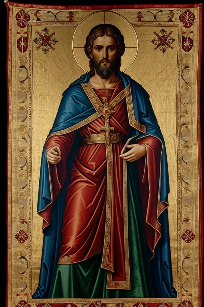 A photo of the vestment of the apostle Peter