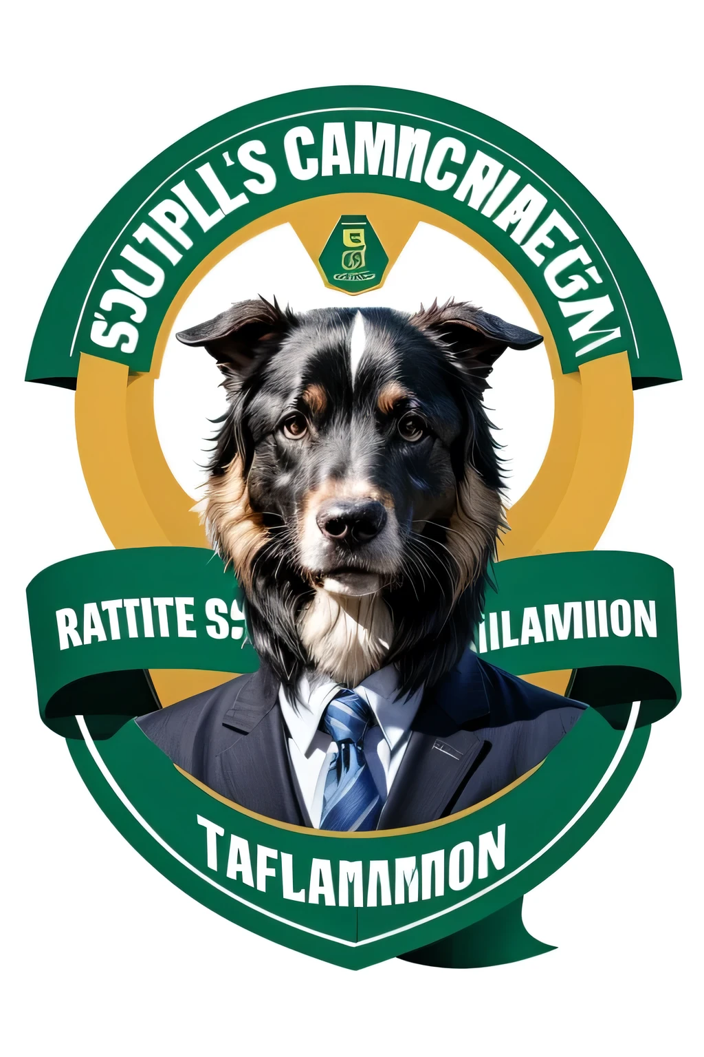 logo for a company called raffles tutancamon