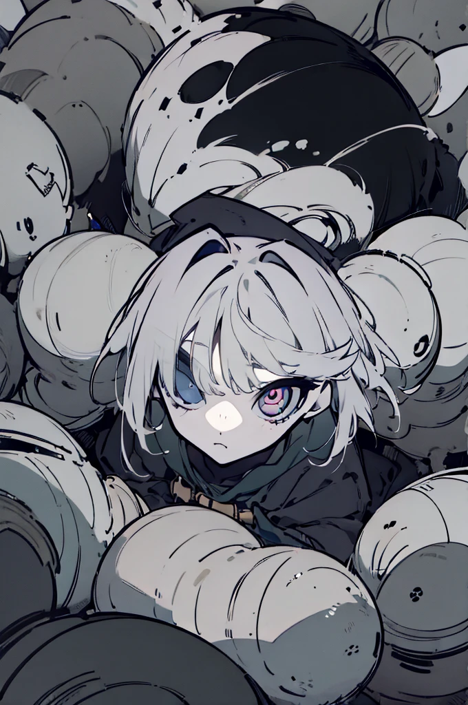 girl with one eye, single eye, cyclope, one eyes, cyclope, cyclope rpg, single eye