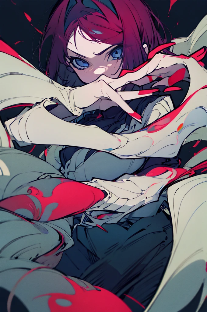 girl with 4 arms