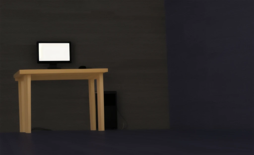 room, floor, pc