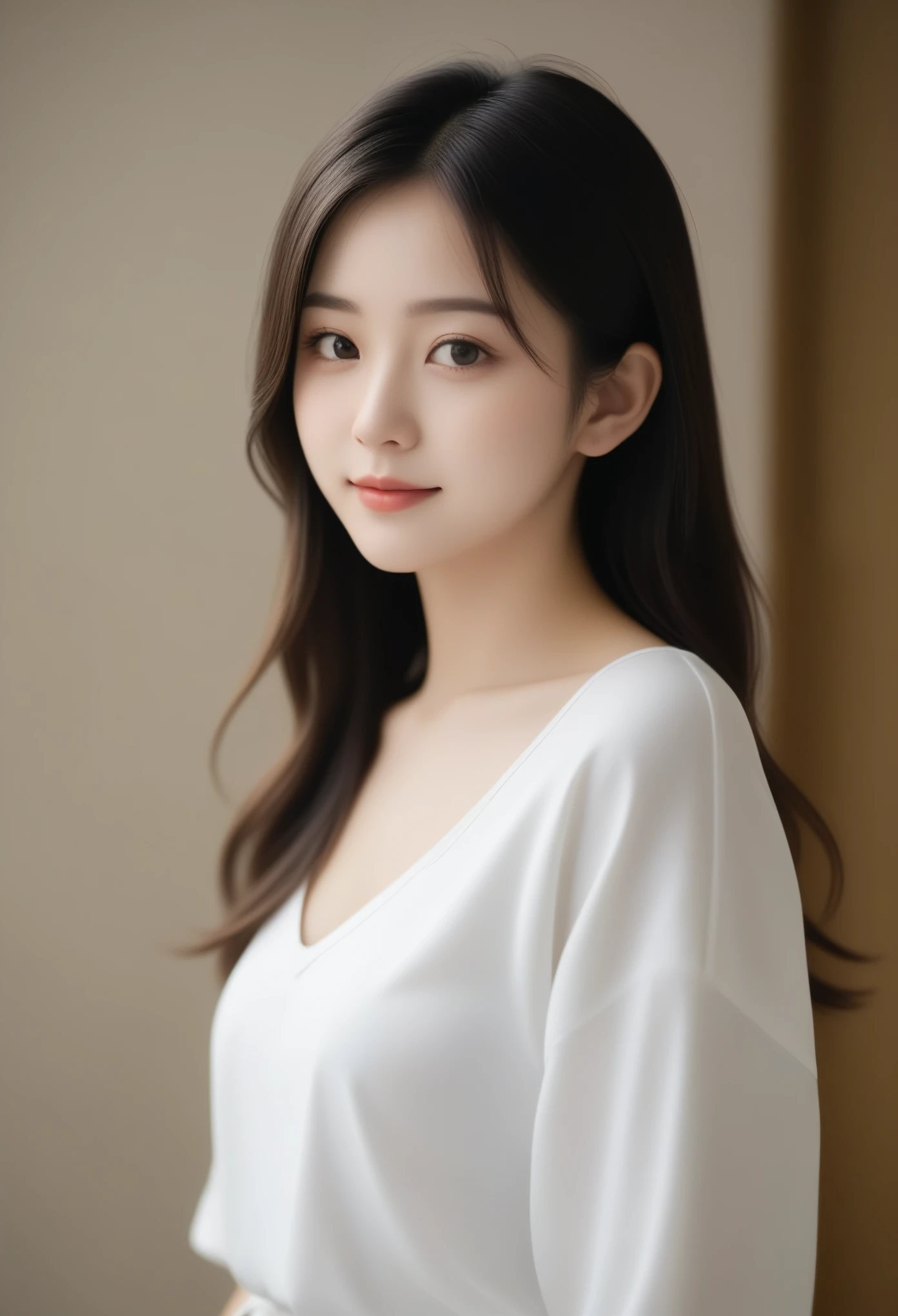 8K, Ultra-high resolution, Highest quality, masterpiece, 三分割法によるphotograph,Surreal, photograph, 1 girl, (16 years old:1.3), pretty girl, Cute face, Beautiful eyes in every detail, 細かくdetailedに,masterpiece,, One Girl:1.2, Japan Female Announcer,whole body,Young Wife,(Competitive swimming suits),Full of cleanliness,A carefree smile,Healing the heart,short hair,Looking at the audience、beauty,Long neck、Laugh a little、Please close your mouth and laugh、(((Ideal body type))),A-cup small breasts :2,、Portraiture:2、Perfect Anatomy、鮮明なdetailed、detailed、Surreal、Light and shadow,Strong light