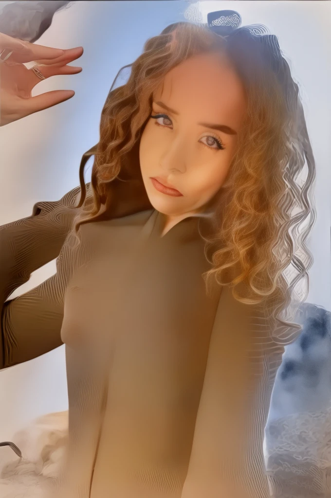 poki1,1girl, solo, (realistic),(hyperrealism),(best quality),(masterpiece),(ultra high res),(photorealistic),(film grain),(upper body), eye makeup,detailed eyes,detailed face, black jacket, posing for a photo, outside, winter,