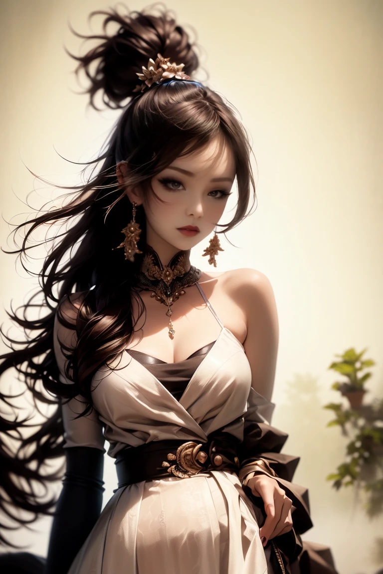 a girl with long pink hair, beautiful detailed eyes, beautiful detailed lips, extremely detailed face and eyes, long eyelashes, cinematic modern side-swept blush lighting, ray tracing, parallel shadow, wide shot, high detail, textured skin, 4k best quality, photorealistic, vivid colors, masterpiece, digital art