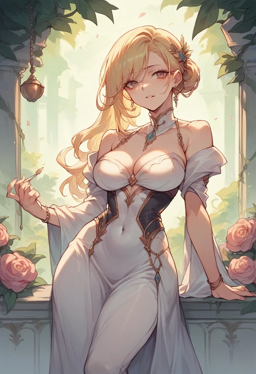 beautiful side woman