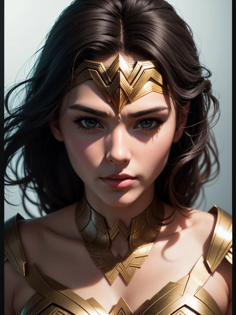 Wonder Woman, TM Samurai, intricate face details, poster style, icons, vibrant colors, vector style, digital art, 4K, intricate details, mesmerizing, professionally made, beautiful vector illustration, 12K resolution, 3D, all characters in detailed full body, highly detailed, vibrant, ultra high quality, Hyperrealism, Photorealism, octane render]
