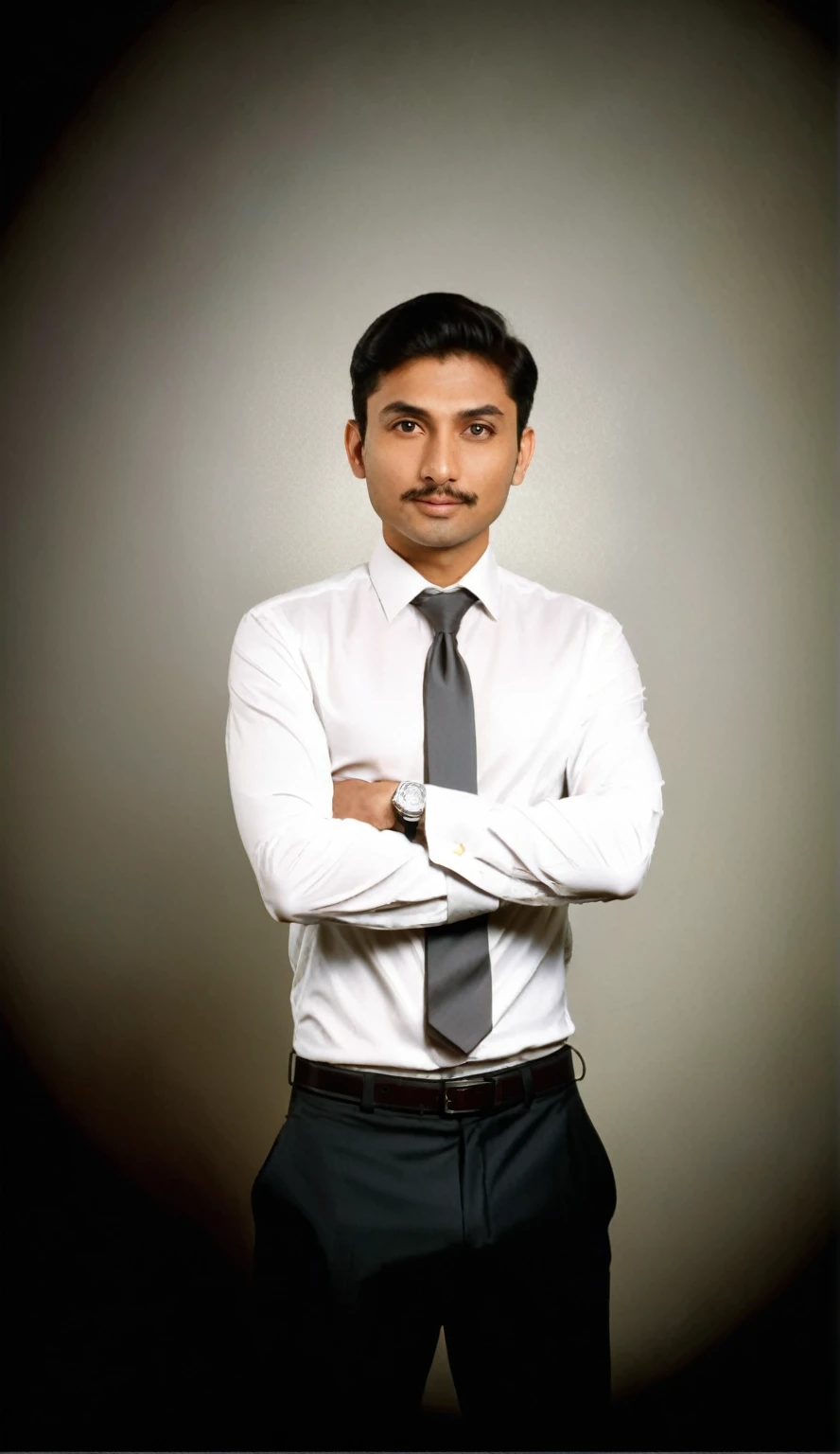 arafed man in a white shirt and tie posing for a picture, professional profile picture, professional profile photo, professional picture, detailed professional photo, amazing professional picture, full body photograph, corporate portrait, corporate photo, full body portrait shot, professional corporate portrait, professional portrait, full body photgraph, mid shot portrait, professional portrait photo, corporate portait