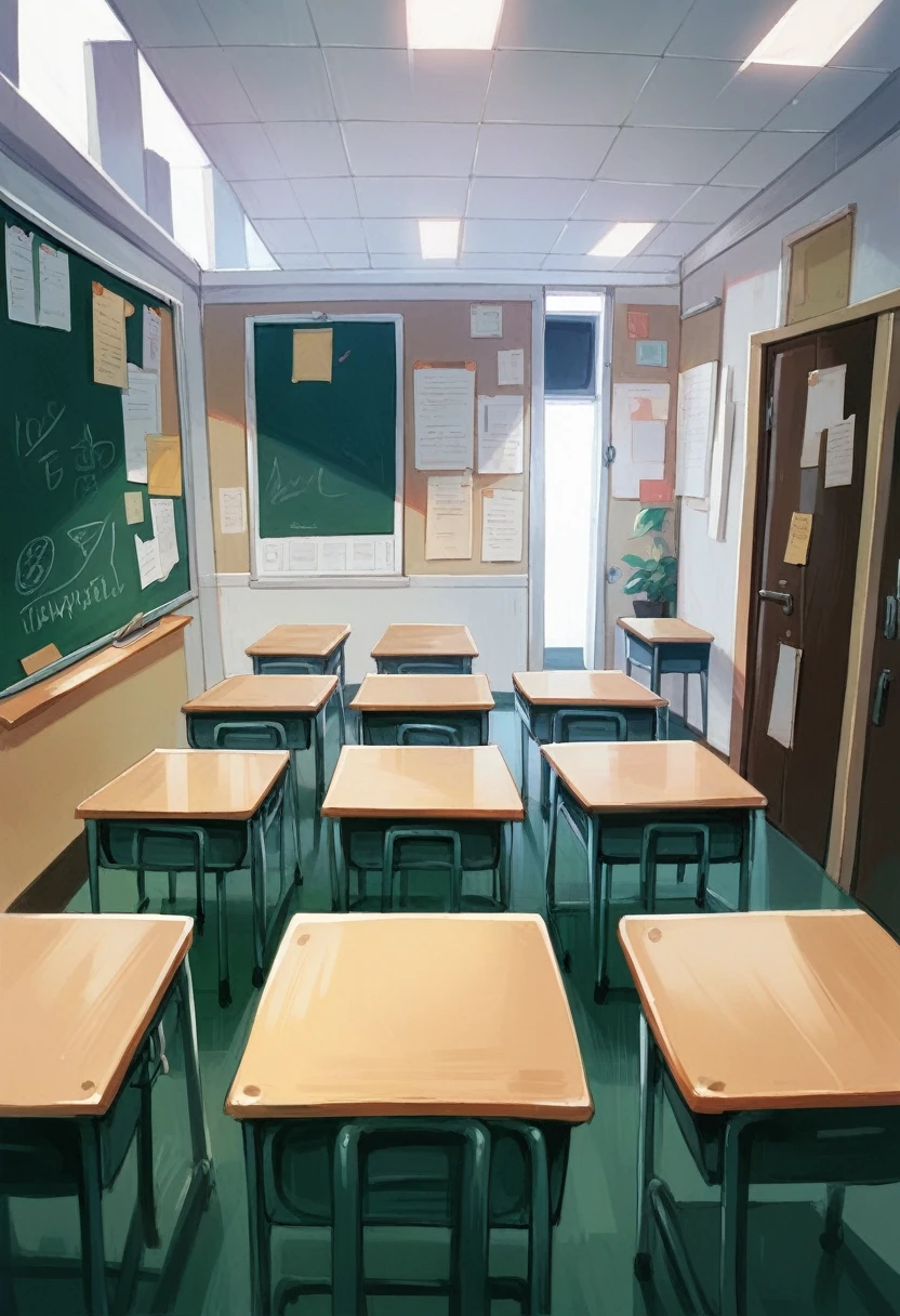 Classroom facing forward